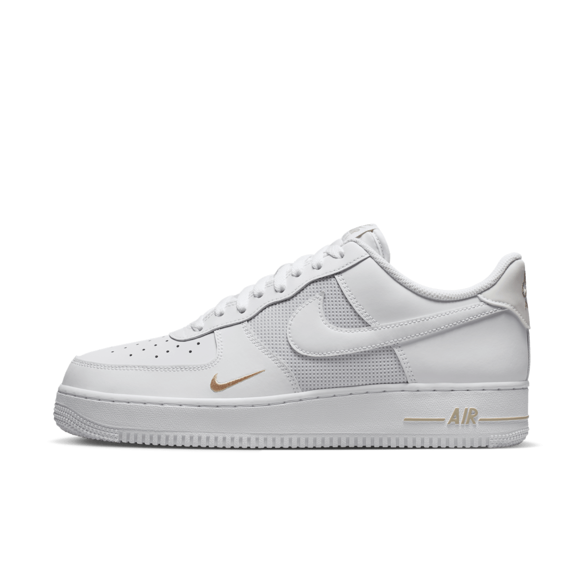 White Air Force 1 Low Top Shoes. Nike CA